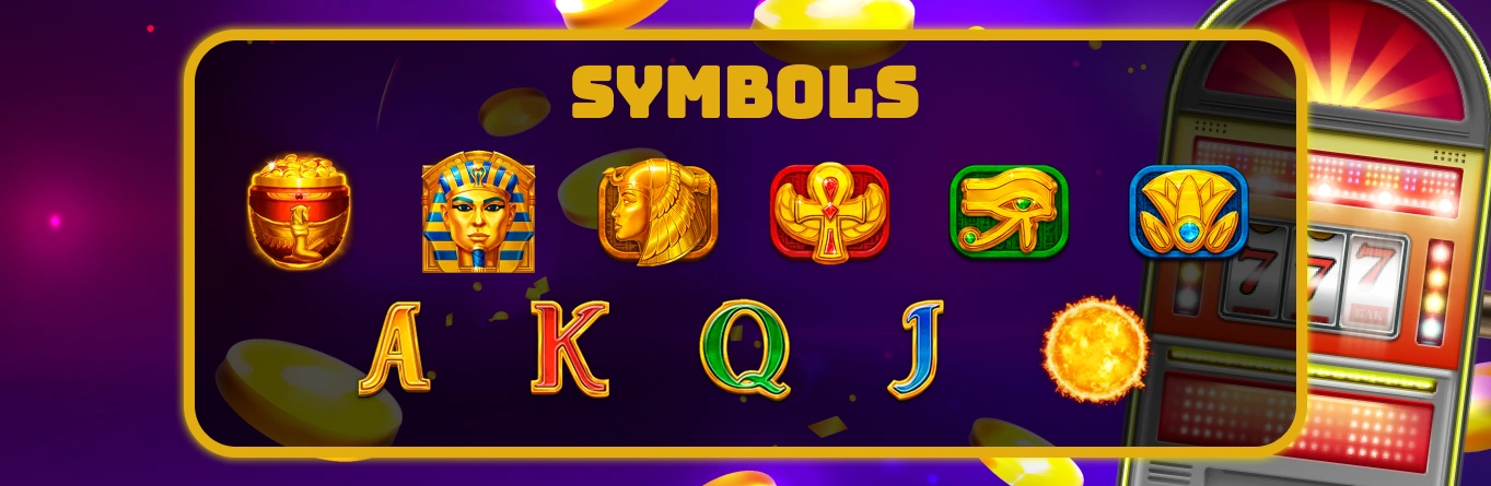Sun of Egypt 3 Symbols.